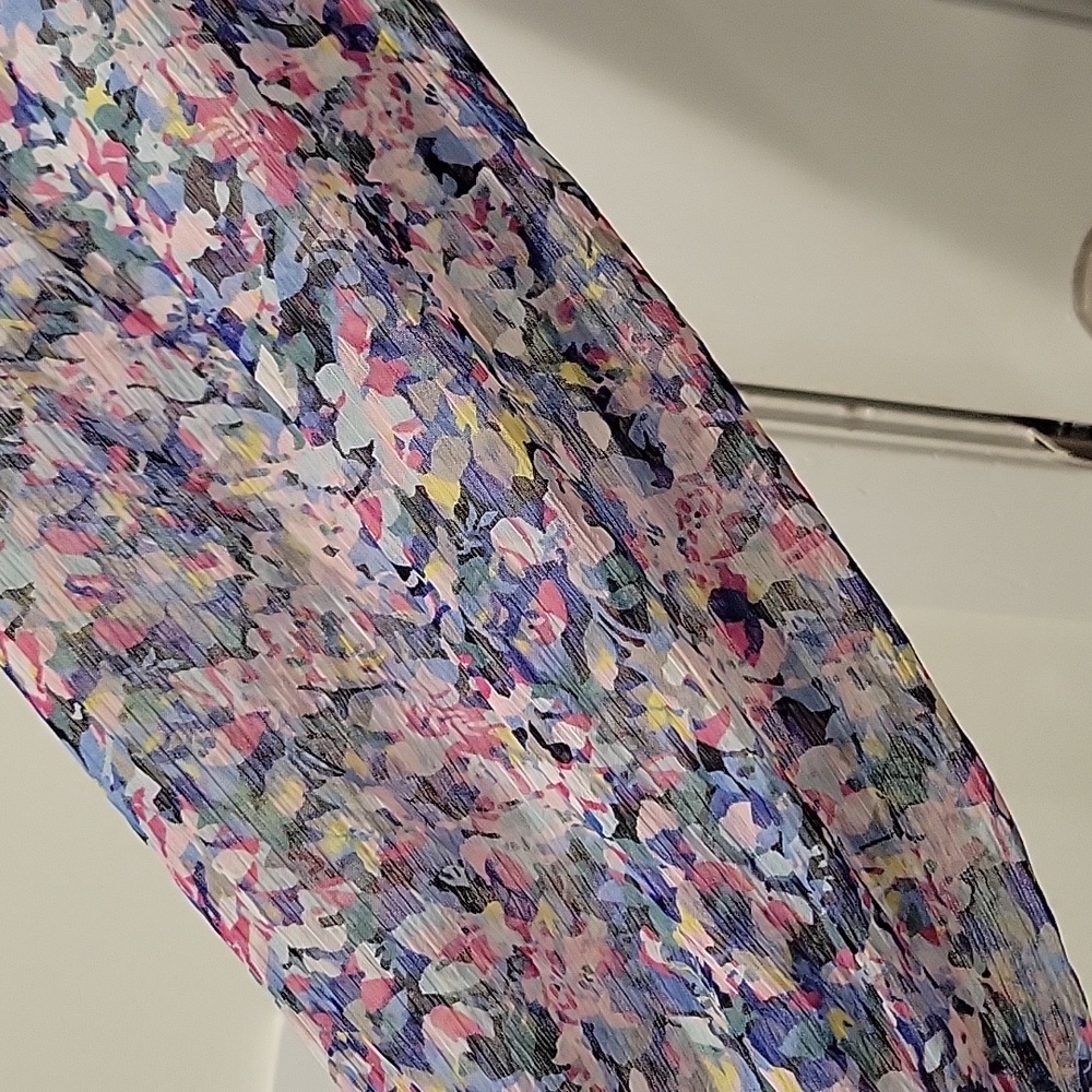 Mango Floral Ruched Mini Dress - Picture 8 of 10